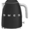 Smeg 50's Style Waterkoker 1,7 Liter Mat Zwart -Big Green Egg 1460485