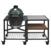 Big Green Egg Modular Outdoor Workspace Compleet Systeem SS-Wood-Grid Incl. Large Barbecue -Big Green Egg 2019 egg frame l expansion frame ss wood grid