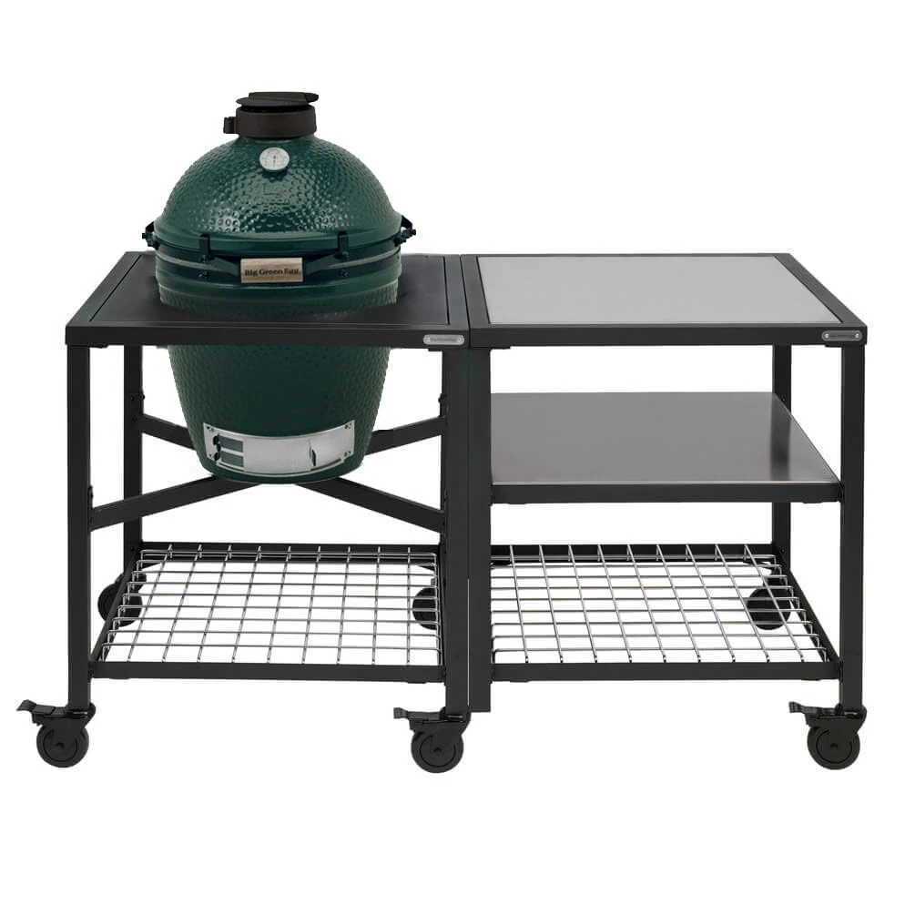 Big Green Egg Modular Outdoor Workspace Compleet Systeem SS-SS-Grid Incl. Medium Barbecue 3 Big Green Egg Modular Outdoor Workspace Compleet Systeem SS-SS-Grid Incl. Medium Barbecue