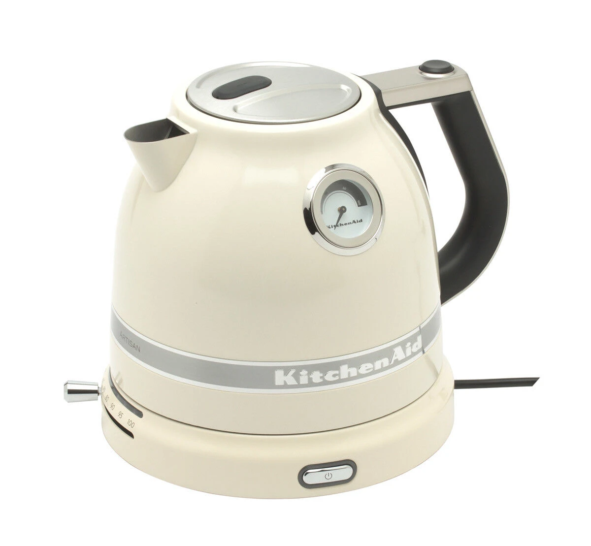 KitchenAid Artisan Waterkoker 1,5 Liter Aluminium Amandelwit 3 KitchenAid Artisan Waterkoker 1,5 Liter Aluminium Amandelwit