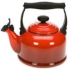 Le Creuset Tradition Fluitketel 2,1 Liter Staal Kersrood -Big Green Egg 4299 25336 1
