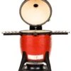 Kamado Joe Big Joe III Barbecue Keramiek Rood -Big Green Egg 43f23smq