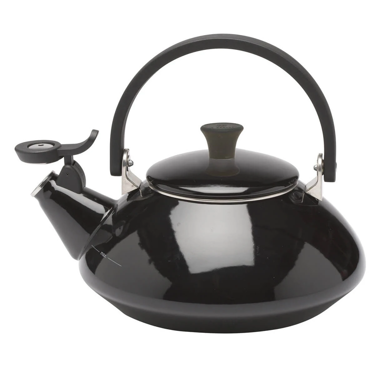 Le Creuset Zen Fluitketel 1,5 Liter Staal Zwart 3 Le Creuset Zen Fluitketel 1,5 Liter Staal Zwart