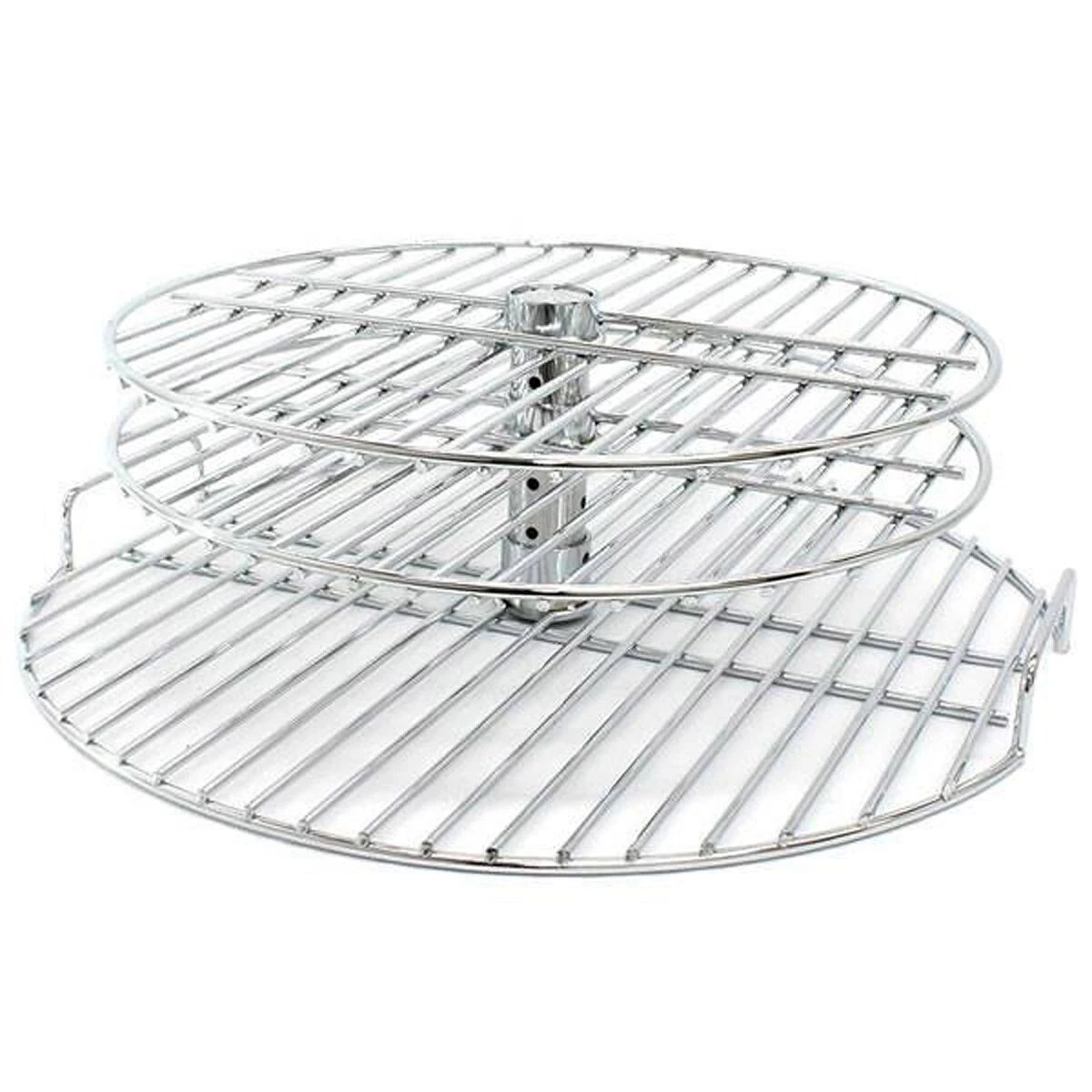 Big Green Egg 3-laags Grillverhoger Voor Large Rvs 3 Big Green Egg 3-laags Grillverhoger Voor Large Rvs