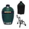 Big Green Egg Large Barbecue ø 47 Cm Keramiek Groen Met IntEGGrated Nest, Handler En Hoes 1 Big Green Egg Large Barbecue ø 47 Cm Keramiek Groen Met IntEGGrated Nest, Handler En Hoes -Big Green Egg bge hoofd 2 large integgrated nest handler cover 1