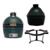 Big Green Egg MiniMax Barbecue ø 33 Cm Keramiek Groen Met Carrier En Hoes -Big Green Egg bge hoofd 2 minimax cover carrier