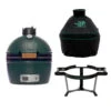 Big Green Egg MiniMax Barbecue ø 33 Cm Keramiek Groen Met Portable Nest, Acaciahouten Zijtafels En Hoes 1 Big Green Egg MiniMax Barbecue ø 33 Cm Keramiek Groen Met Portable Nest, Acaciahouten Zijtafels En Hoes -Big Green Egg bge hoofd 2 minimax cover carrier 1