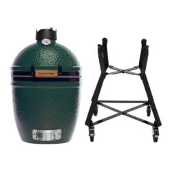 Big Green Egg Small Barbecue ø 33 Cm Keramiek Groen Met Onderstel -Big Green Egg bge hoofd 2 small nest