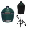 Big Green Egg Extra Large Barbecue ø 67,5 Cm Keramiek Groen Met IntEGGrated Nest, Handler En Hoes -Big Green Egg bge hoofd 2 xlarge integgrated nest handler cover