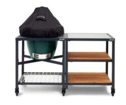 Big Green Egg Hoes Voor Large En Extra Large Deksel Vinyl Zwart