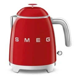 Smeg 50's Style Mini Waterkoker 800 Ml Staal Rood