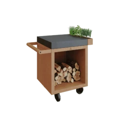 OFYR Mise En Place Table Corten 65 PRO Donkergrijs Keramiek