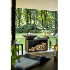 OFYR Island Black 100-100 Vuurkorf - Barbecue Met Meubel En Plank Van Donkergrijs Keramiek 5 OFYR Island Black 100-100 Vuurkorf - Barbecue Met Meubel En Plank Van Donkergrijs Keramiek -Big Green Egg ofyr island black 4