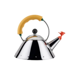 Big Green Egg 35 Alessi Michael Graves Fluitketel 1 Liter Rvs Geel