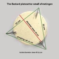 The Bastard Plate Setter Small Keramiek -Big Green Egg the bastard platesetter small