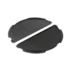 Big Green Egg EGGspander System Half Plancha Griddle Voor Extra Large Gietijzer -Big Green Egg topimage half cast iron plancha 800x533 1