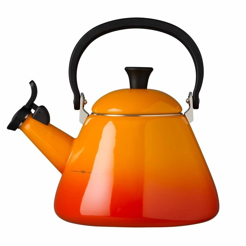 Le Creuset Kone Fluitketel 1,6 Liter Staal Vulcanique 3 Le Creuset Kone Fluitketel 1,6 Liter Staal Vulcanique
